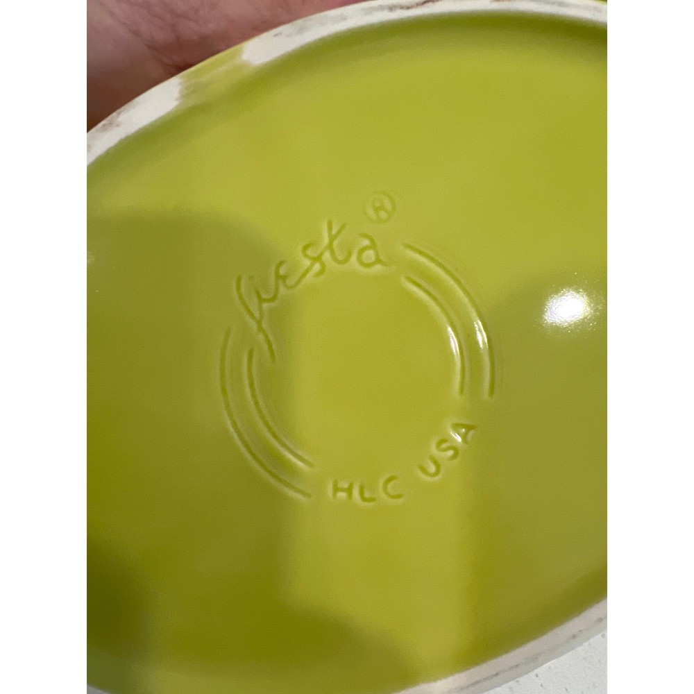 Fiesta lime green 10” serving dish