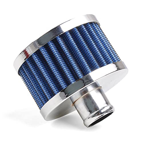 23mm Car Air Filter Universal Cold Air Intake Filter High Flow Blue- 2 Pcs