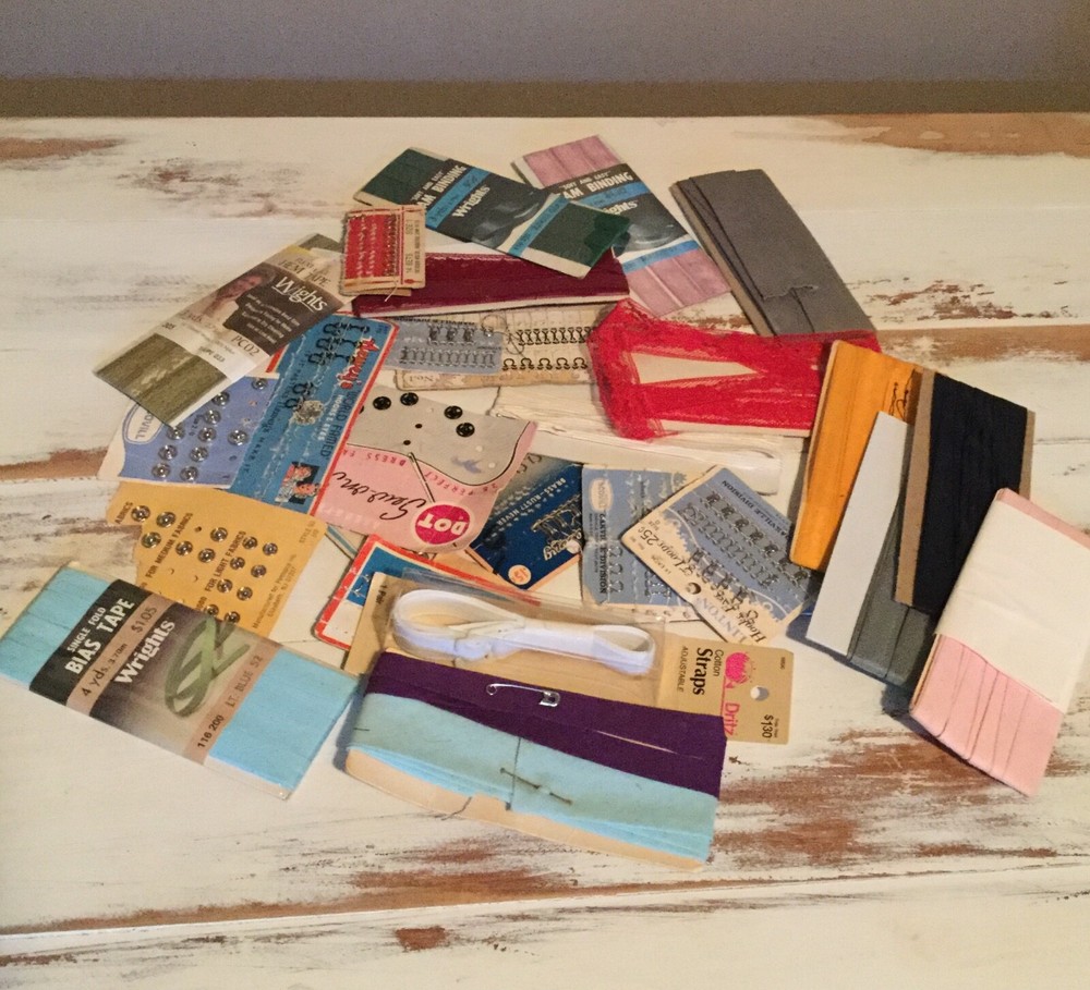 Bias Tape Snaps Hook & Eye Sewing