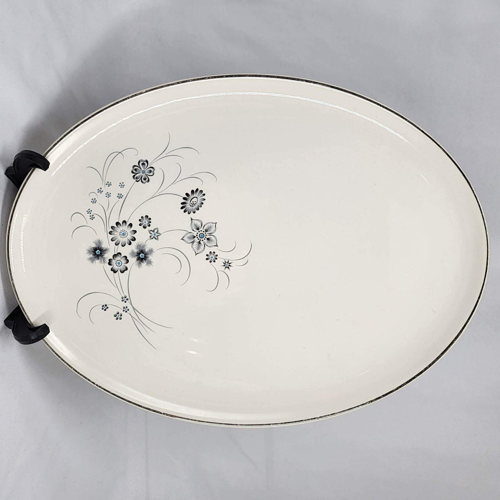 Taylor Smith Taylor Silver Mist 13" Serving Platter