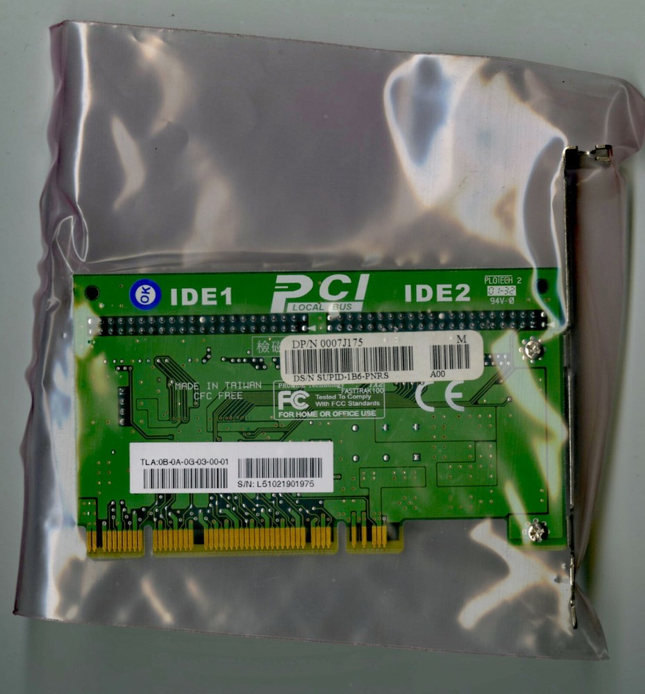 Promise Technology FastTrak 100 TX2 IDE RAID Controller Card Fast Trak ** NEW **