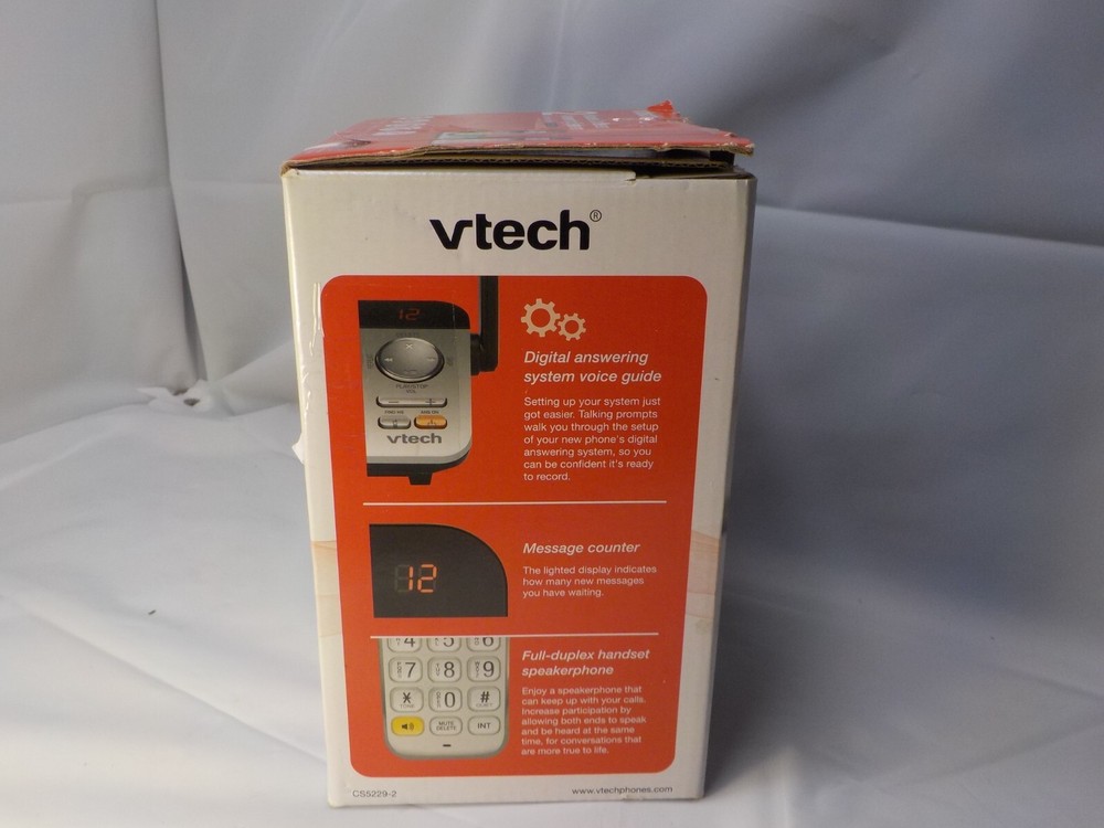 Vtech CS5229-2 2 Handset Cordless Digital Answering System