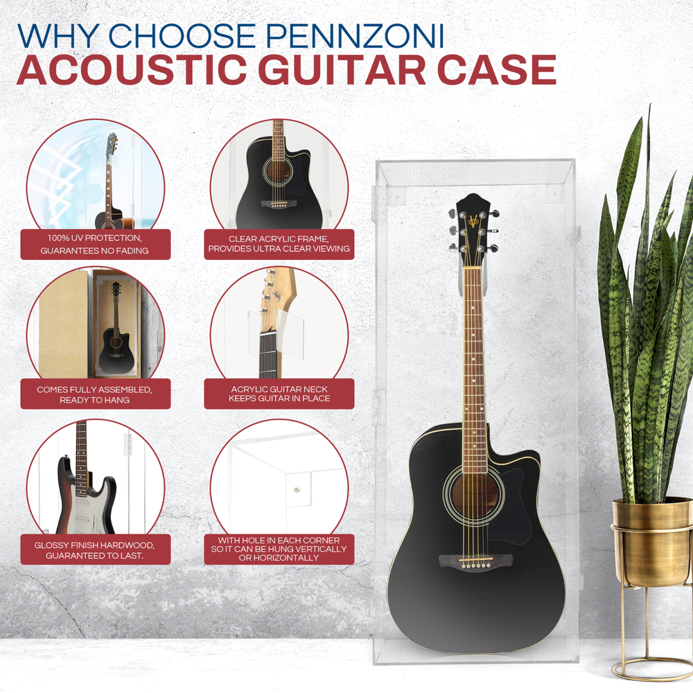 Acoustic Acrylic Guitar Case