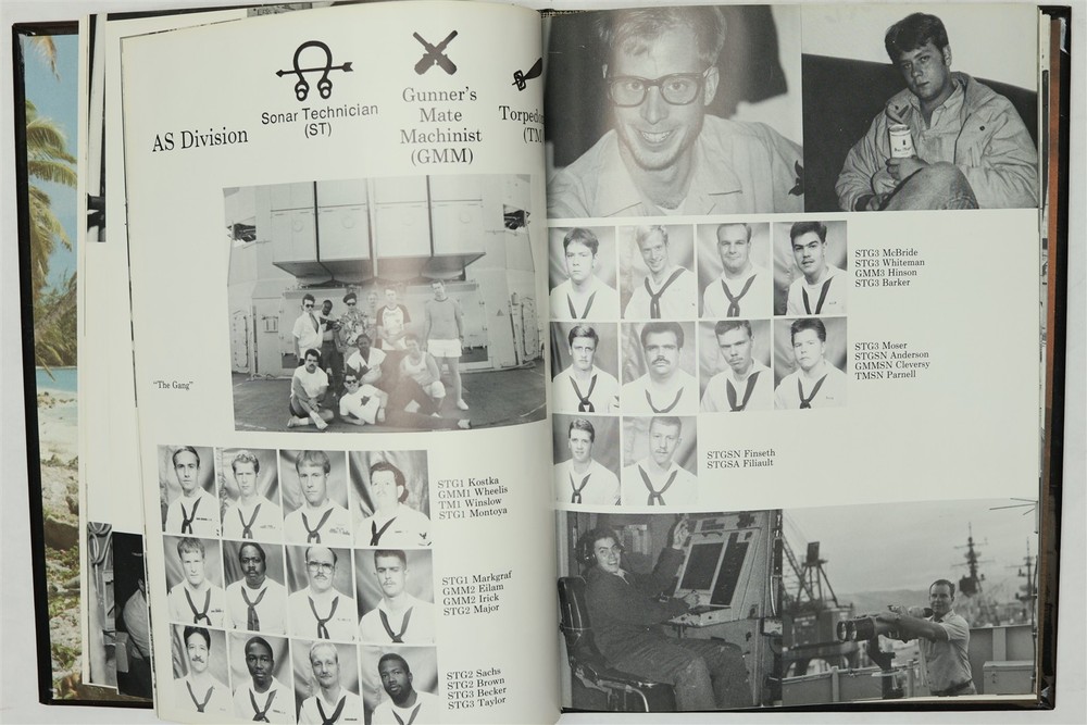 USS Rathburne (FF-1057) 1988 Westpac Deployment Cruise Book