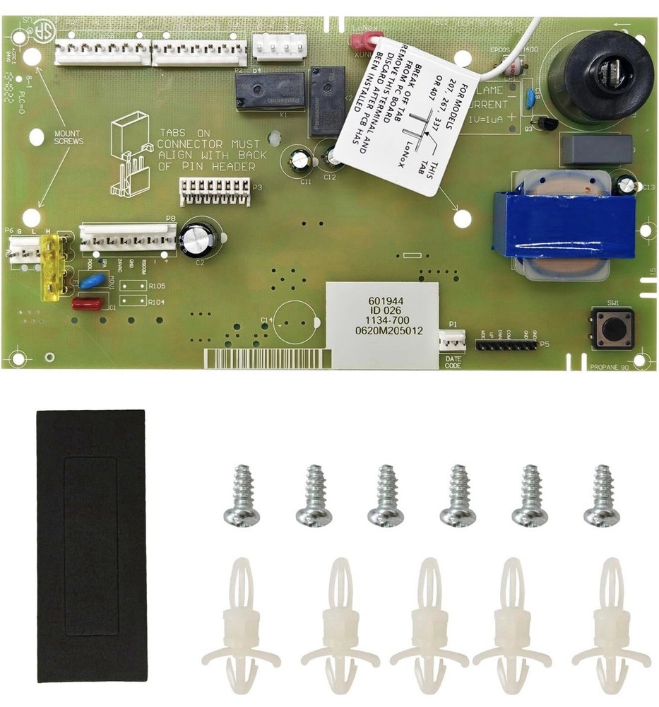 013464F PC Board Control For Raypak Digital Gas Heater 185B, 206A, 207A, 265B