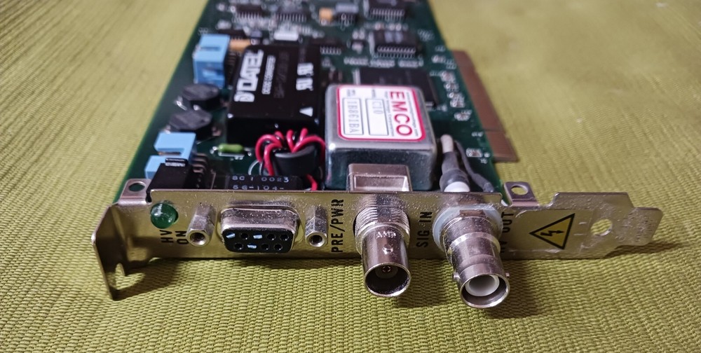 Canberra ASA-100 NaI MCA board