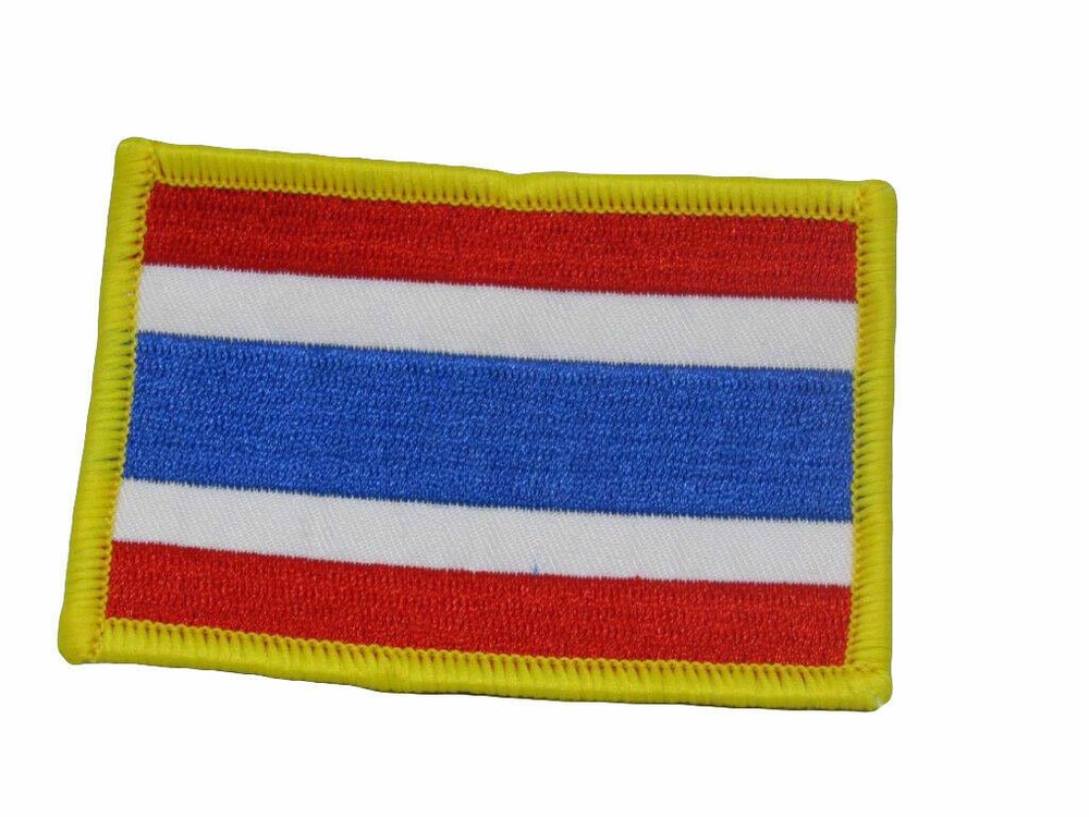Thailand Country Flag Iron On Patch
