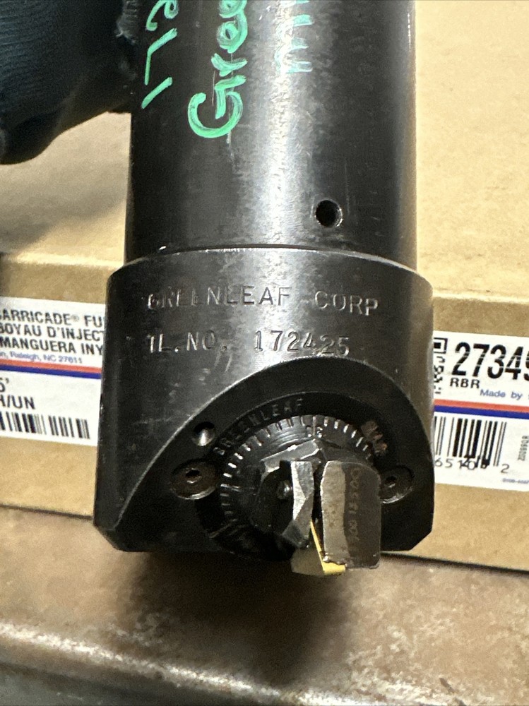 MICROBORE 2” Shank Coolant Thru ADJUSTABLE BORING BAR Greenleaf MAC