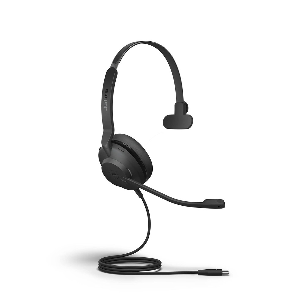Jabra Evolve2 30 UC Wired Headset, USB-C, Mono - Black