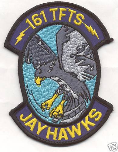 80's 161st TAC FIGHTER TRAINING SQUADRON patch