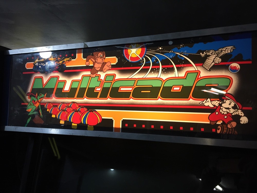 Multicade Arcade Marquee 26" x 8"