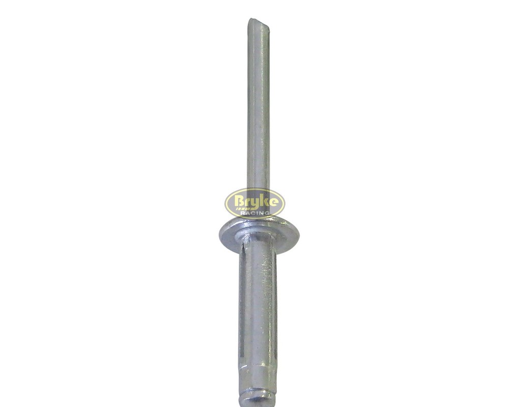 Exploding Small Head Mill Rivets Pop Rivet 250ct 3/16" Racing Fasteners Tri-Fold