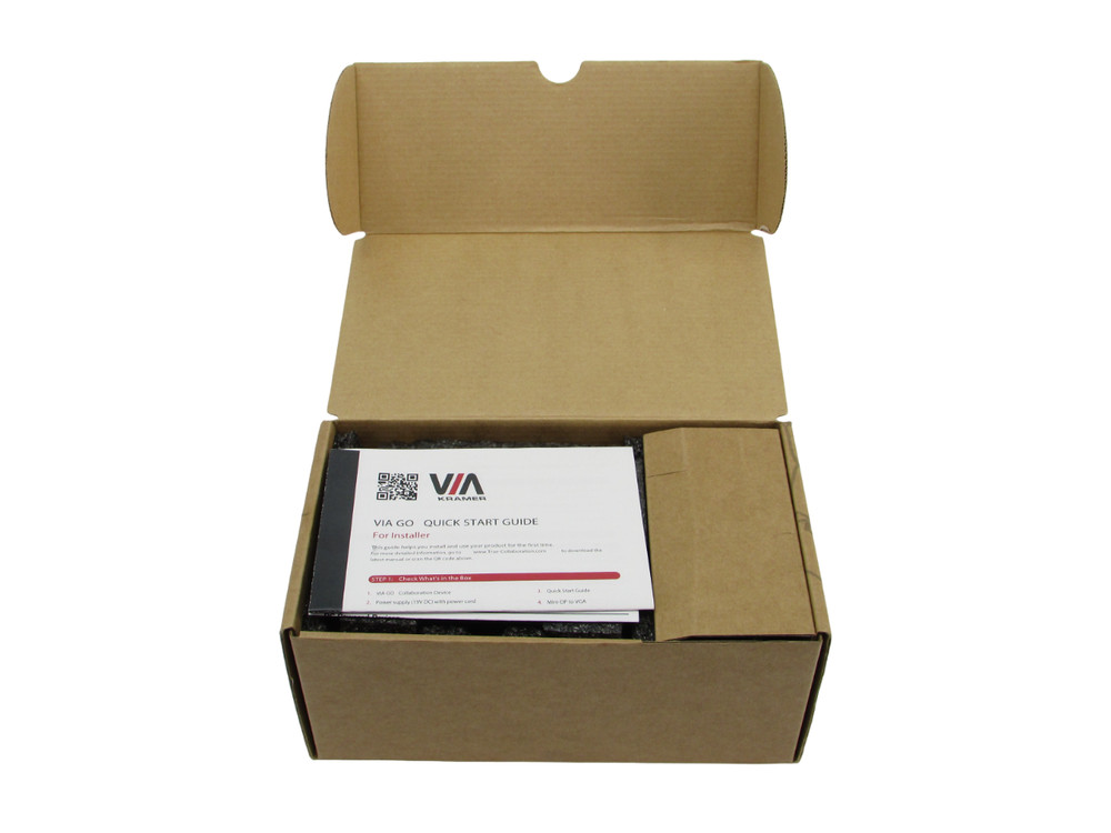 New Kramer VIA GO Wireless 4K Presentation Device