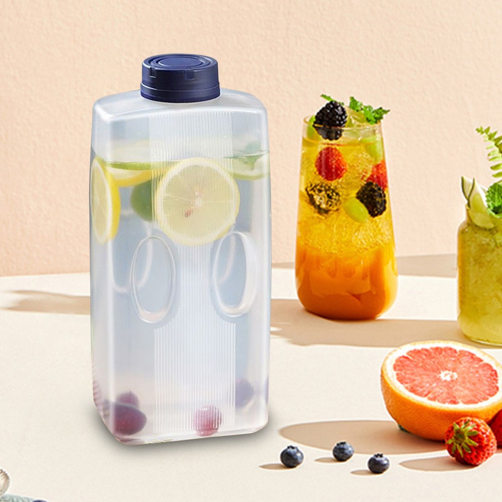 2L Empty Juice Bottle Refrigerator Juice Container Bottle Reusable Bottle