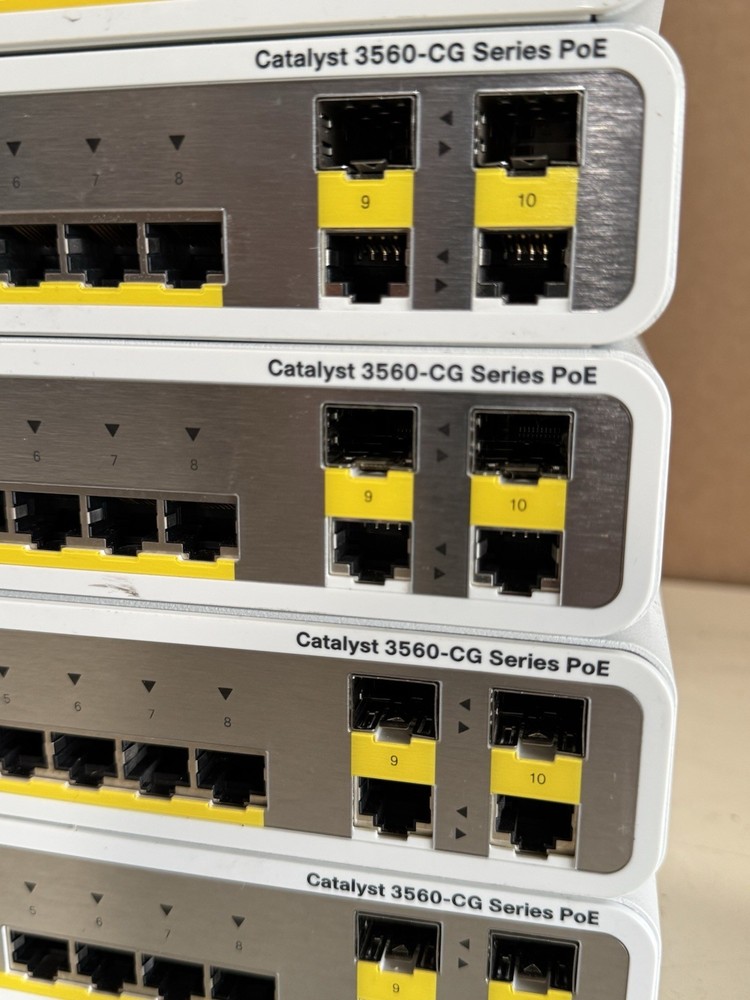 Cisco Catalyst 3560 Compact Network Switch (WS-C3560CG-8PC-S)
