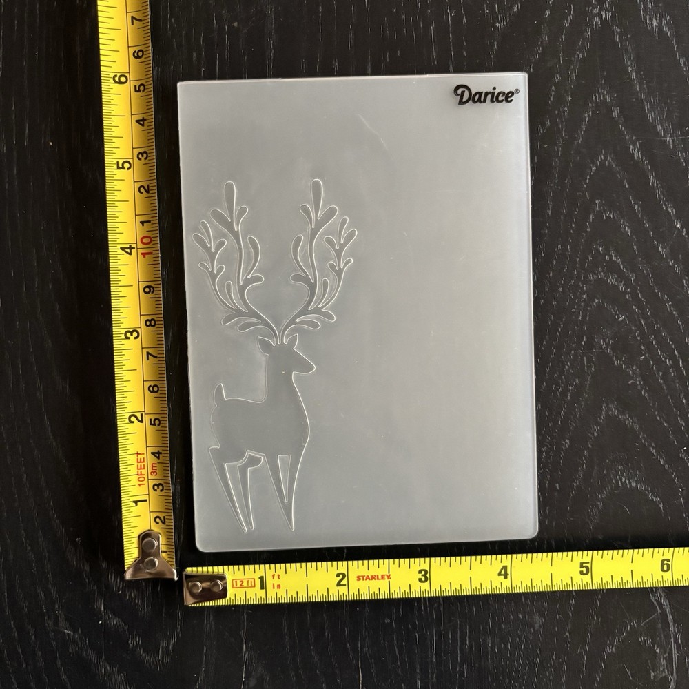Darice Embossing Folder Deer Reindeer