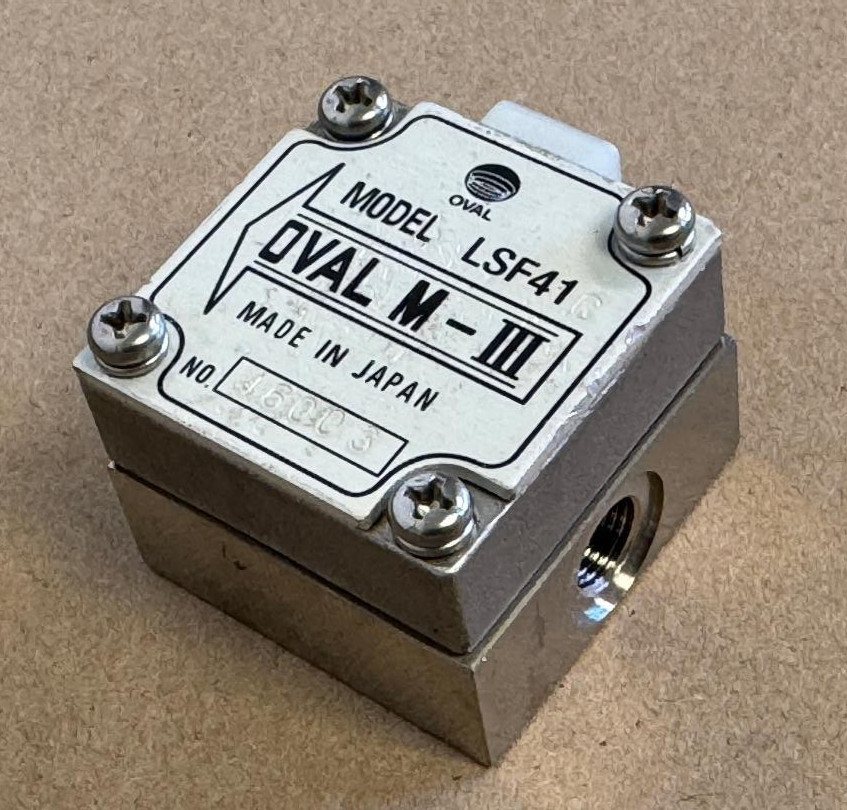 OVAL FLOWMATE M-III MODEL LSF41 C FLOW METER