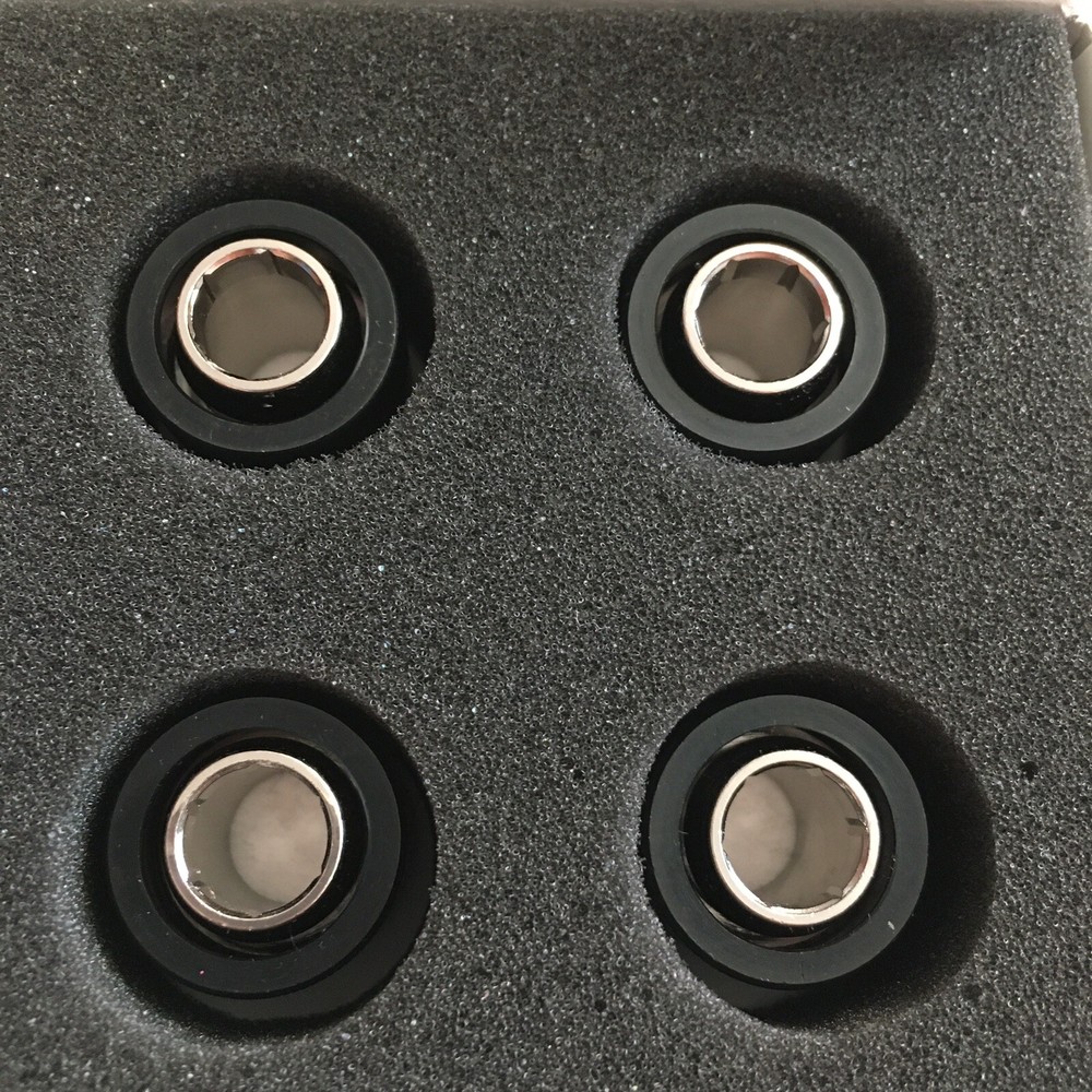 EK-ACF Compression Fitting 10/13mm, Black - 4 Pack