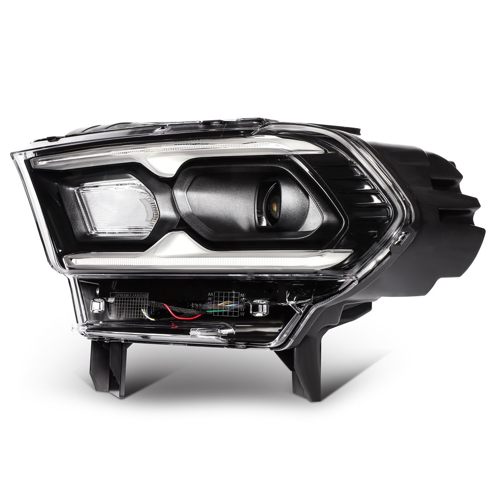 Driver Left Side LED Headlight Assembly For 2021-2024 Dodge Durango Black