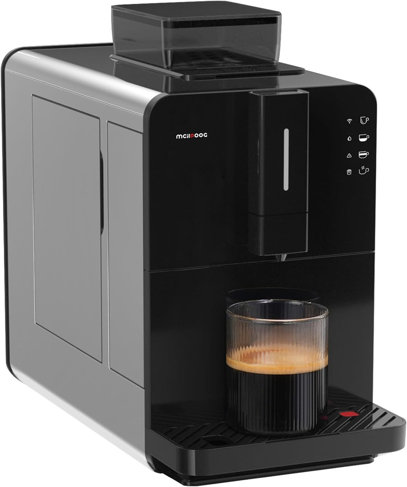 Super Automatic Espresso Machine with Grinder & WiFi Touch Screen