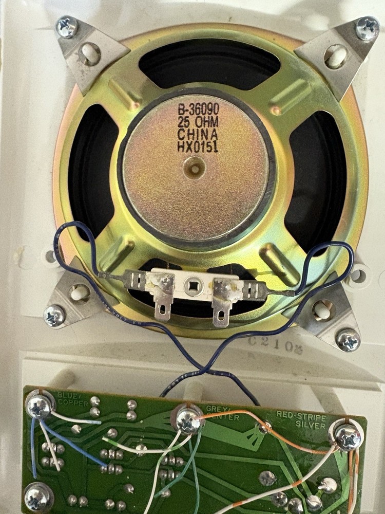 Nutone Intercom Speaker