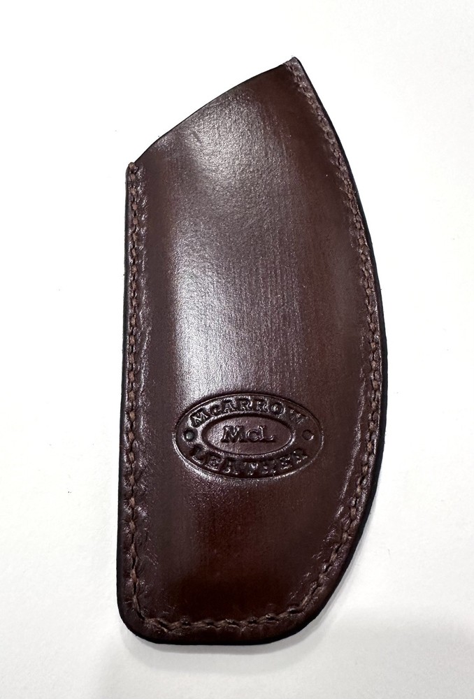 Strider SMF Leather Sheath Handcrafted.