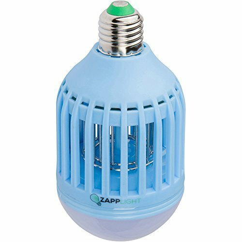 Zapplight Bug Zapper Night Light Dual Bright LED Light Bulb Mosquito Zapper K...