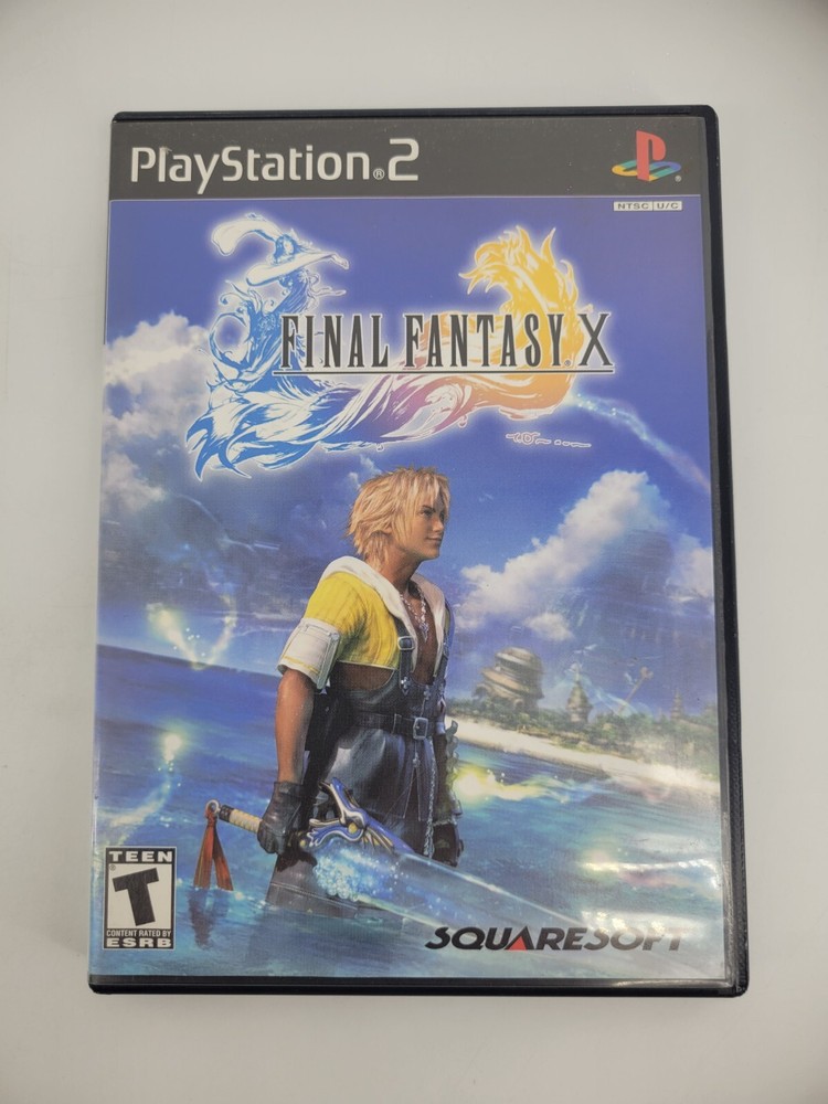 Final Fantasy X ( PS2 ) Disc & case only! Used | Tested