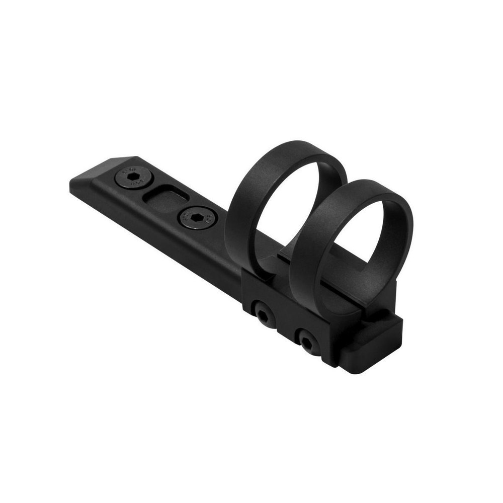 NcSTAR Vism Extended 1" Flashlight Ring Mount with KeyMod Mount, Black #VMFLKM