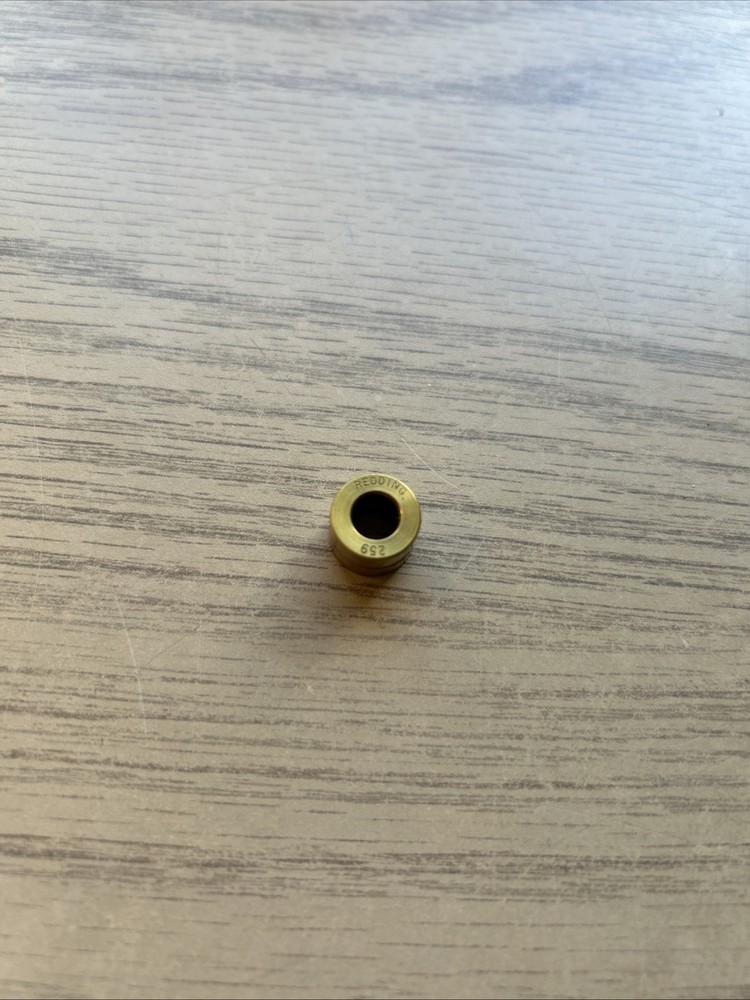 REDDING TITANIUM NITRIDE NECK SIZE BUSHING .259