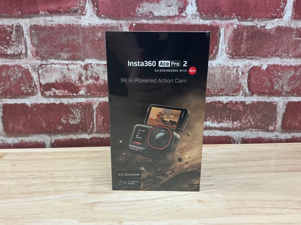 Insta360 Ace Pro 2 Action Camera - Dual Battery Bundle