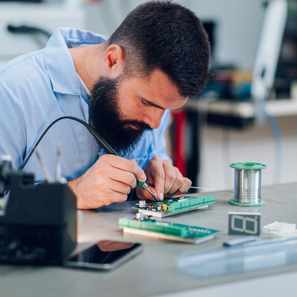 2.8"x2" PCB Circuit, 10pcs Perimeter Panel Welding Boards