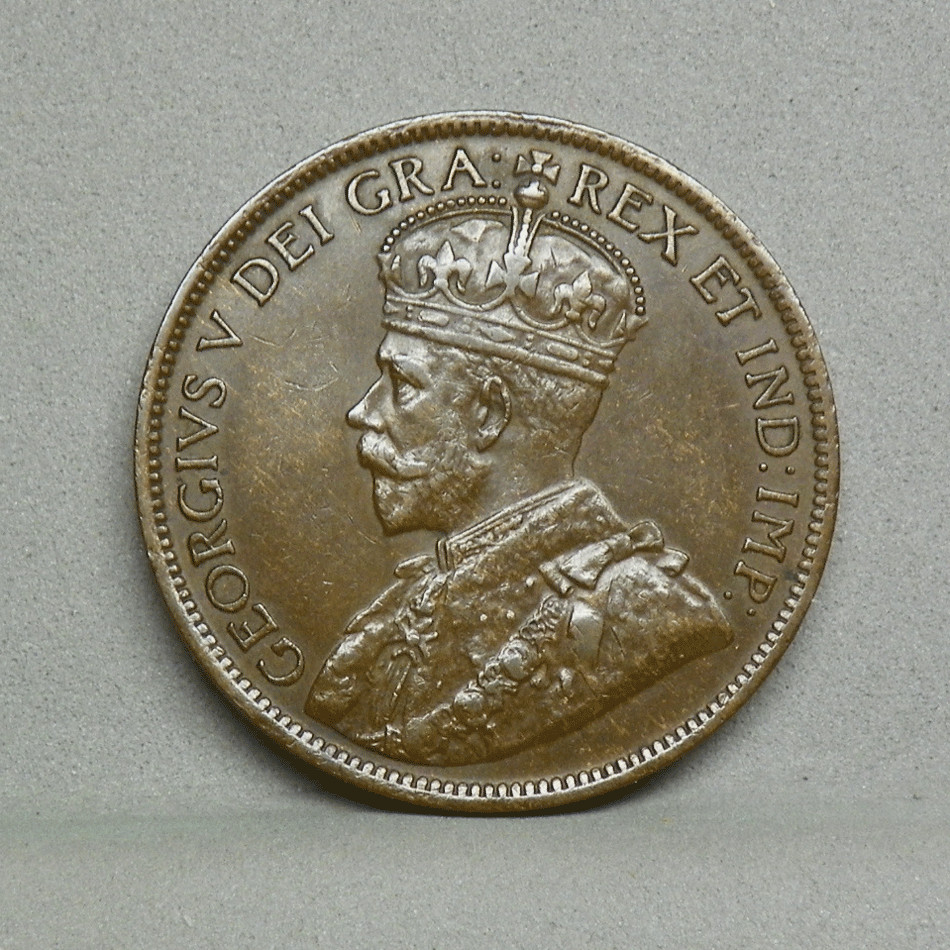 CANADA 1919 CENT, EF