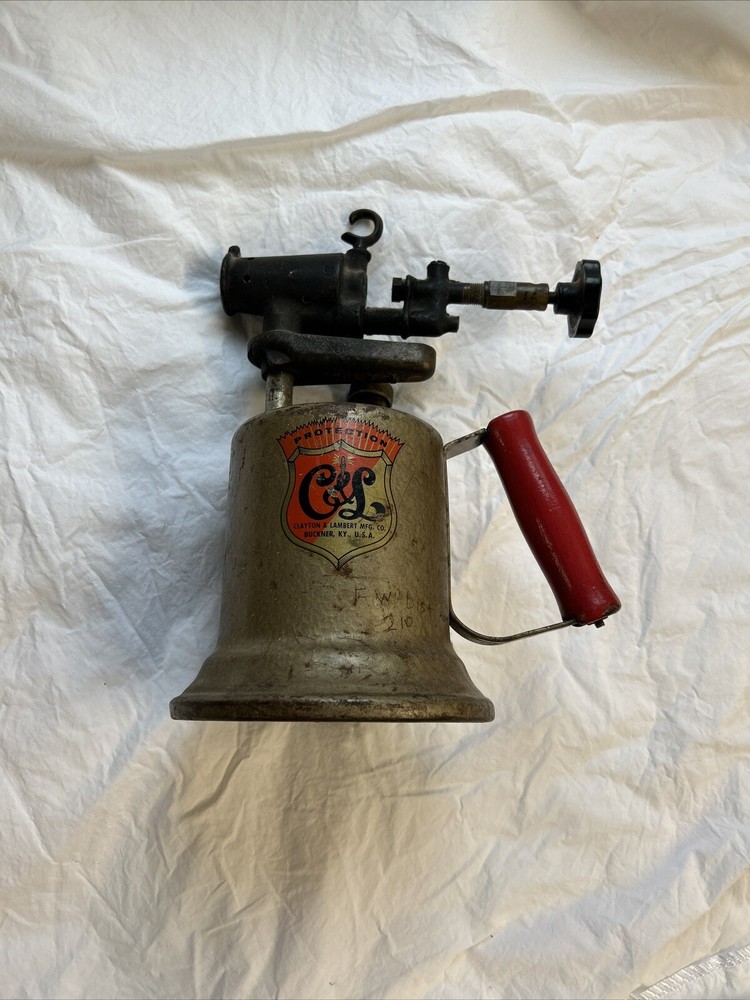 Clayton & Lambert Antique Torch