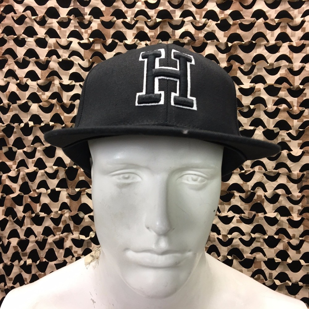 NEW HK Army Flex Fit H Hat - Black - Small/Medium