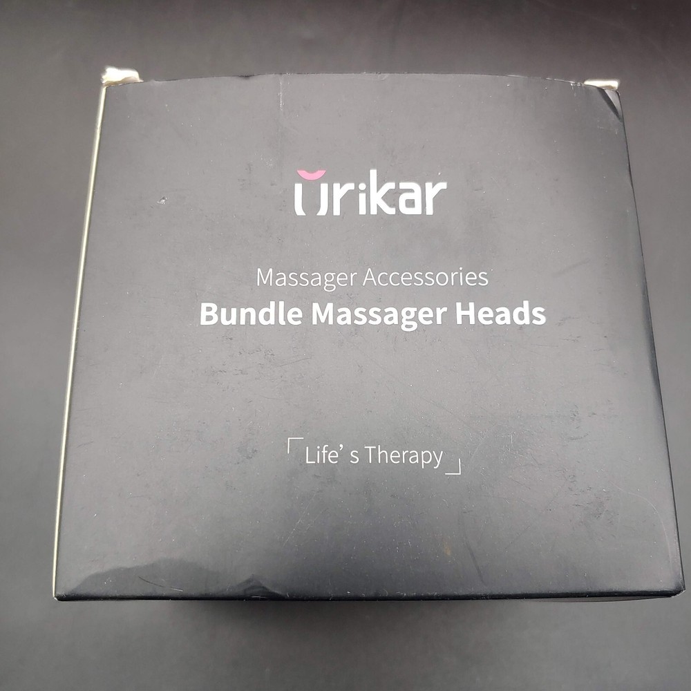 URIKAR Massager Heads Accessories Bundle: Triangular Soft Head & Heating Head
