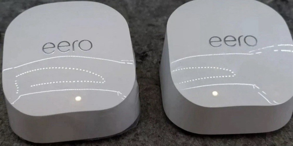 Eero 6+ Plus Dual Band Mesh Wi-Fi 6 Router - White (2-Pack Bundle) Frontier