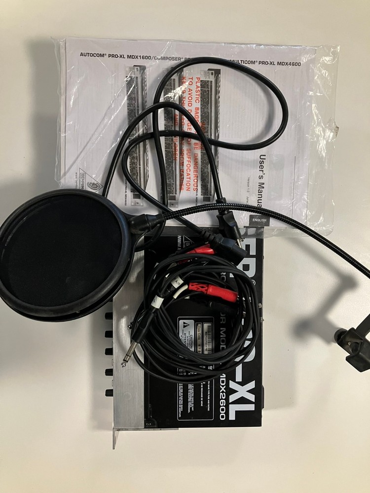 Behringer MDX2600 Composer Pro XL Audio Interactive Dynamics Processor