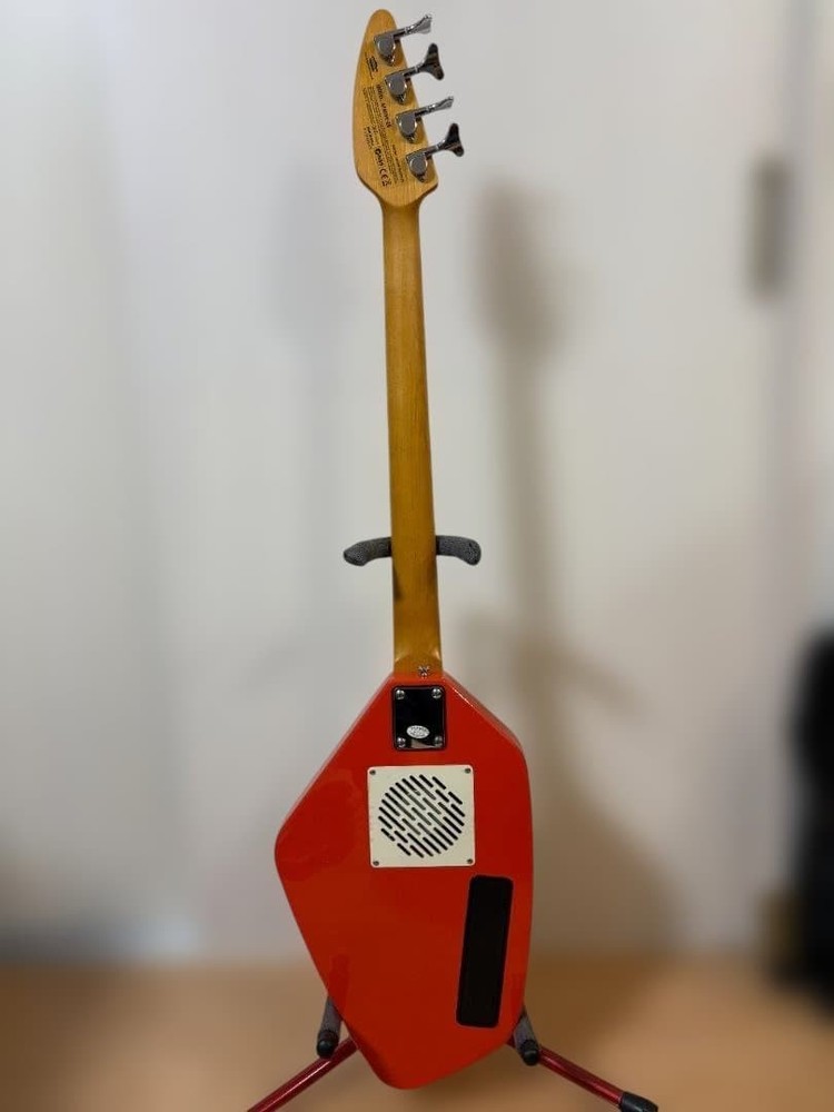 VOX Apache-2 Electric Bass Red-White Rhythm Function Safe Packing!