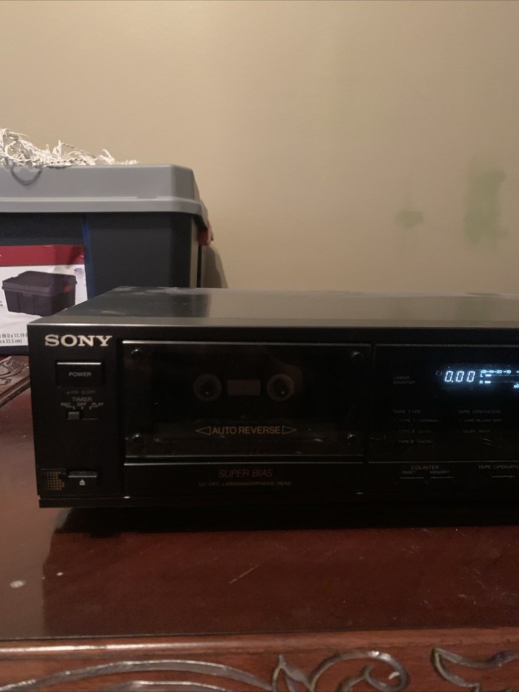 Sony TC-RX60ES Stereo Cassette Deck