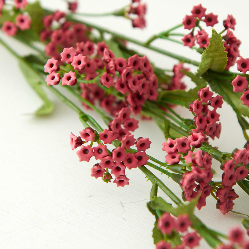 Mauve Artificial Wildflower Spray | 6 Pieces