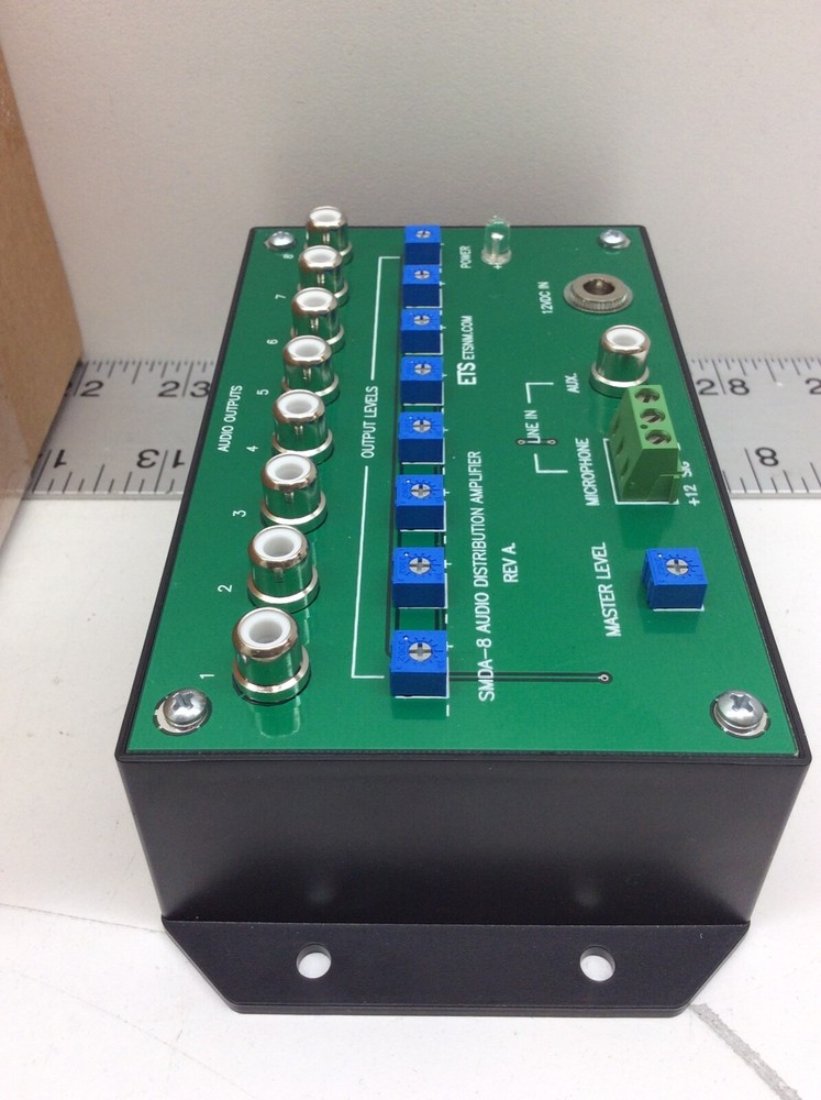ETS SMDA8 8-Channel Active Microphone Distribution Amplifier