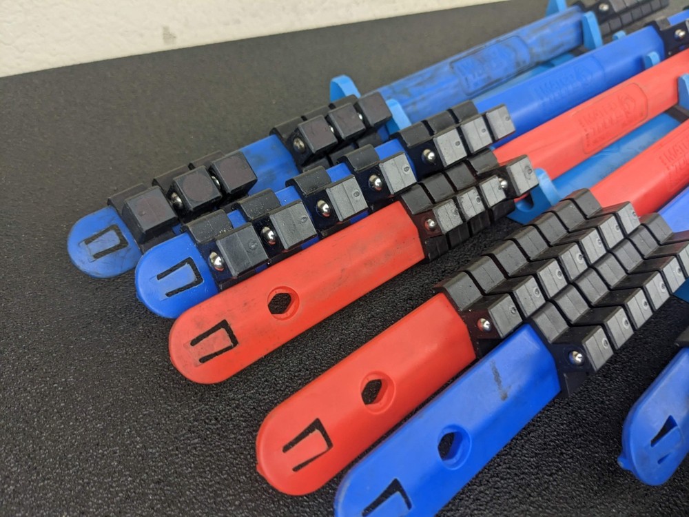 Matco Tools Plastic Socket Rail Organizers Lot
