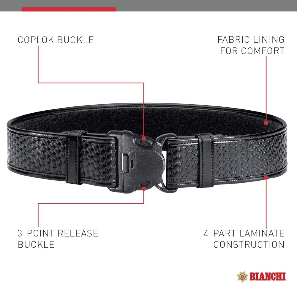 Bianchi 7950 Duty Belt - 2.25" Belt Loop