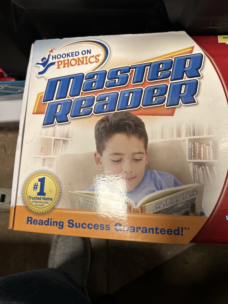 Hooked on Phonics Master Reader 2nd to 6th Grade 7+ Years Old - Complete In Box