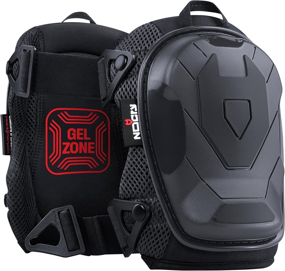 Comfortable Knee Pads with Dual-Layer Padding for Extended Use in Construction