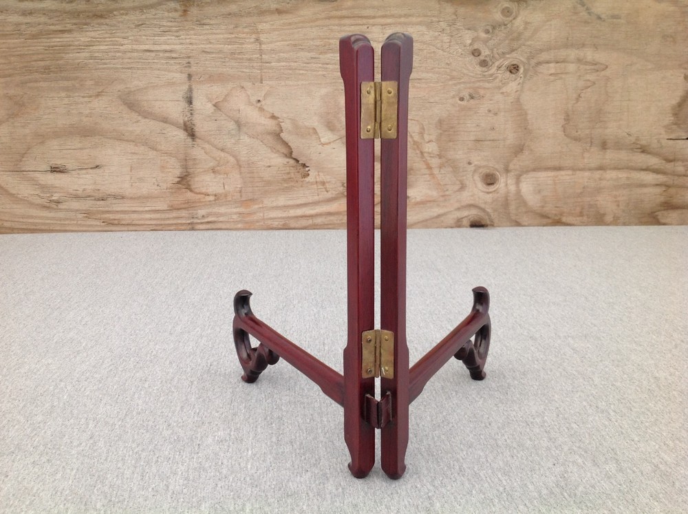Wood Hinged Book Stand