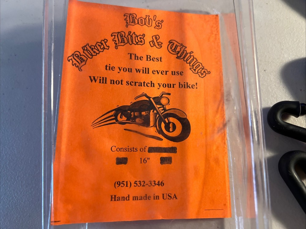 Bob’s Biker Bits & Things - Five 16” Bungee Ties