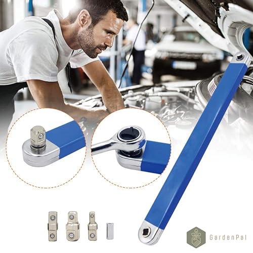 Offset Extension Wrench, Impact-Ready, with 1/2"", 1/4"", 3/8"" Square Drive