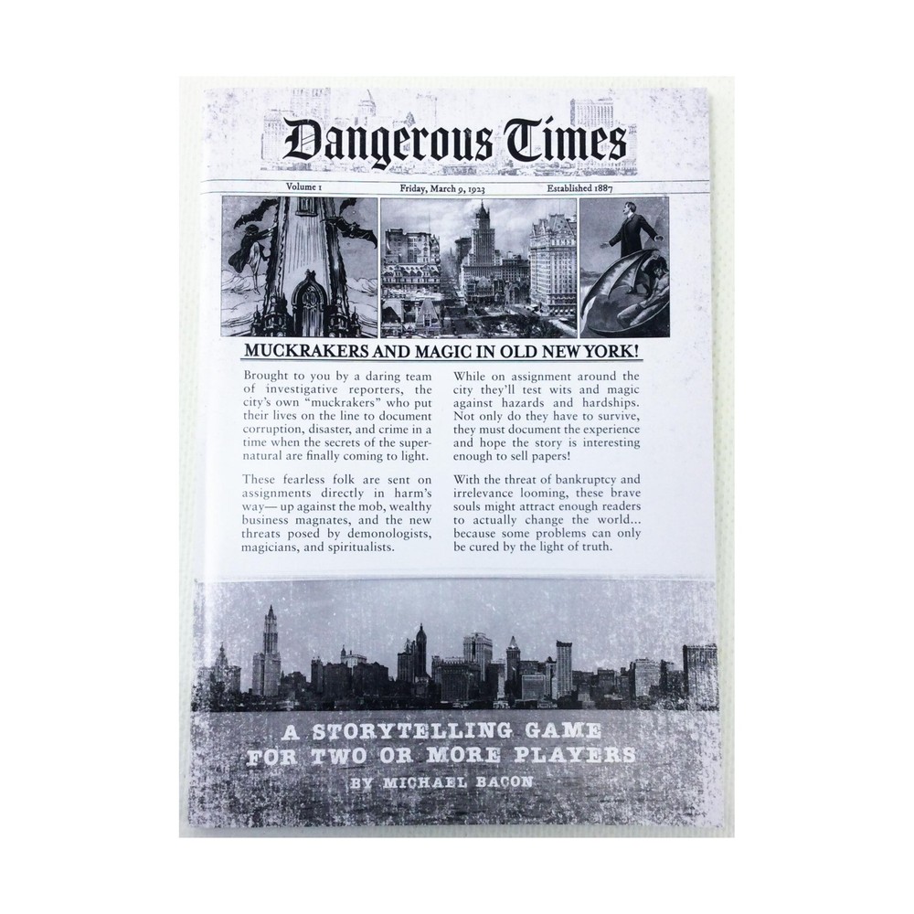 Michael Bacon RPG Dangerous Times NM